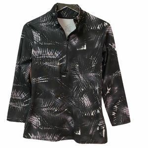 Nike Dri-Fit Black & White Pull Over size M